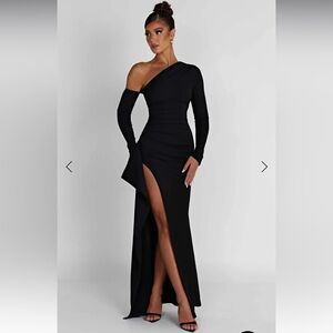 BabyBoo Black Maxi Dress